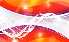 Vector orange Abstract Design Backg